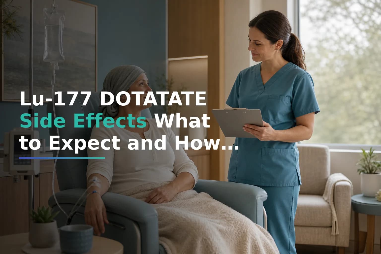 What Side Effects Should I Expect from Lu-177 DOTATATE for a Gastroenteropancreatic Neuroendocrine Tumor โ and How Can I Manage Them?
