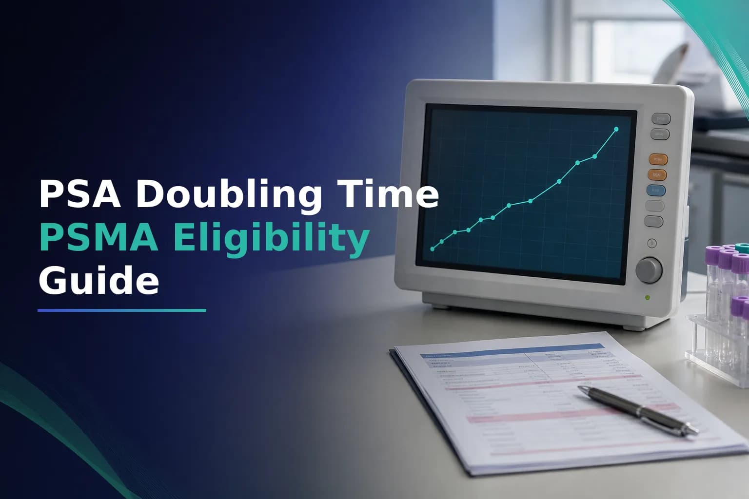 What Your PSA Doubling Time Means for Lu-177 PSMA Eligibility - When to Start Treatment Based on How Fast Your PSA Is Rising