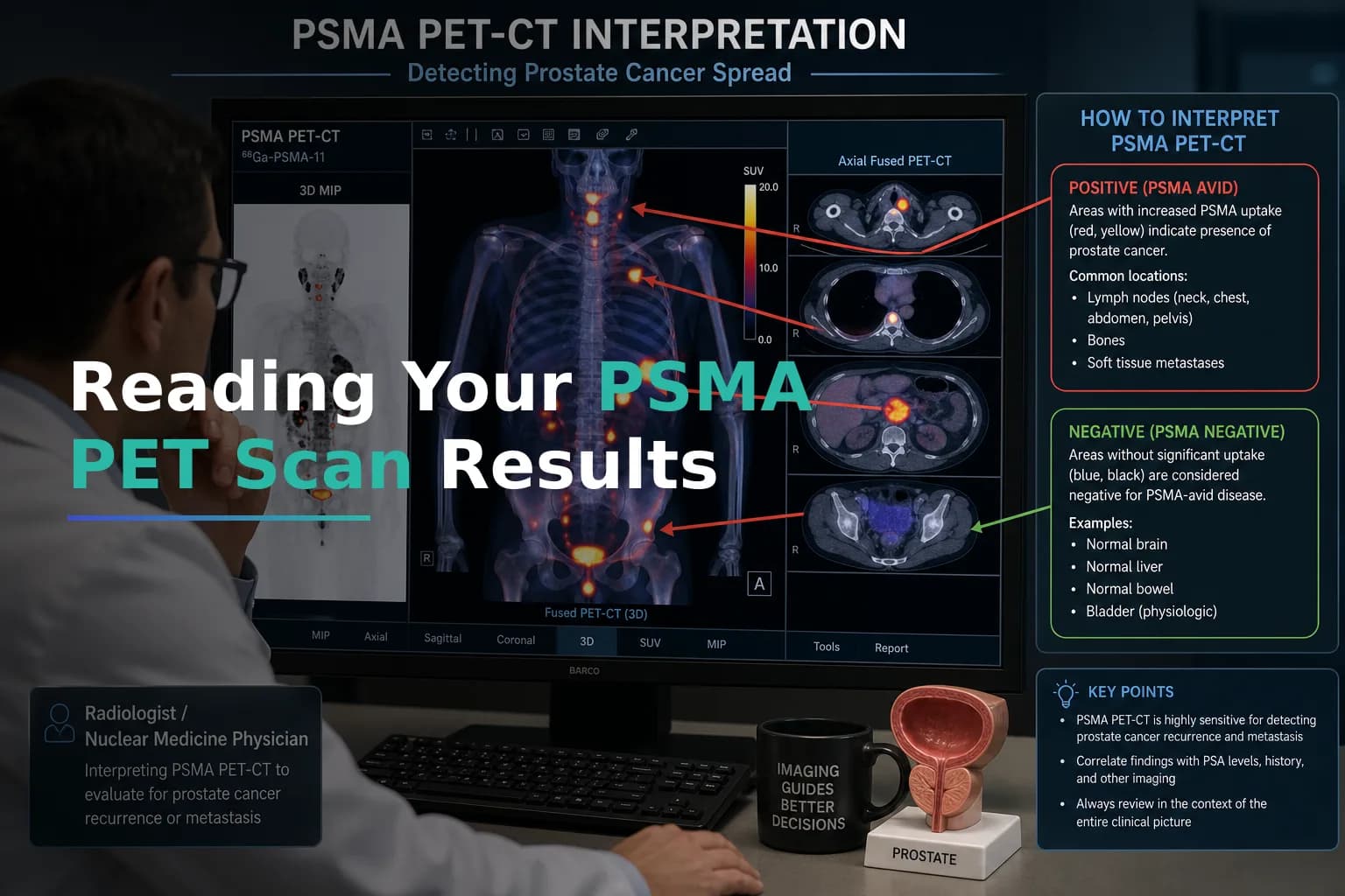 How to Read Your PSMA PET Scan: A Patient Guide to Understanding Your Imaging and Your Lu-177 Eligibility